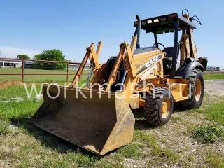 Аренда экскаватора CASE 580M