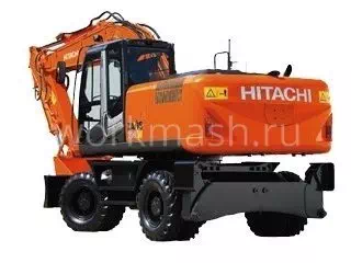 Аренда колесного Hitachi ZX210W-G с оператором