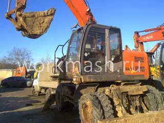 Аренда колесного Hitachi ZX140W с объемом ковша 0,5 куб.м.
