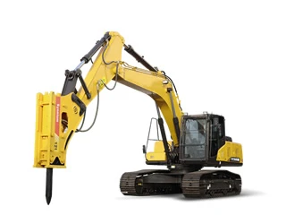 Экскаваторы с гидромолотом