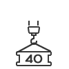 40 тонн